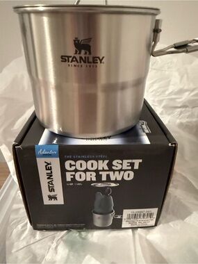 Stanley Silver Stainless Steel Camping Cook Pot